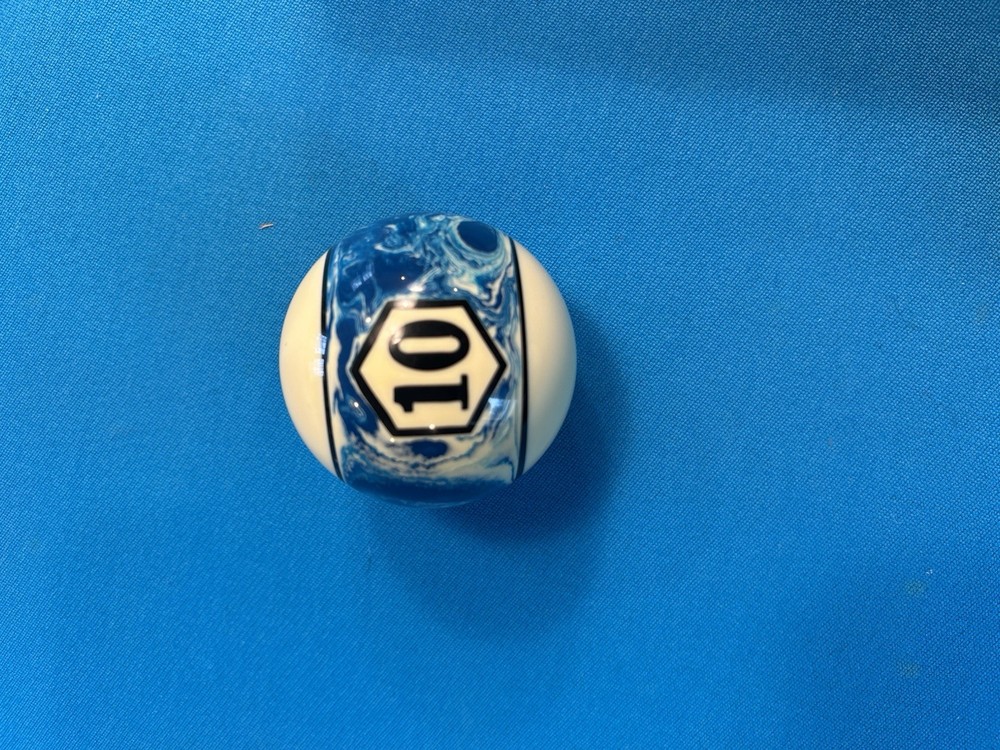 billiard pool balls 10 TEN Ball