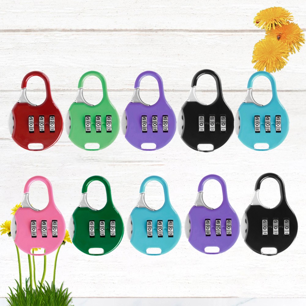 10 Pcs Versatile Combination Lock Set Drawer Password Resettable