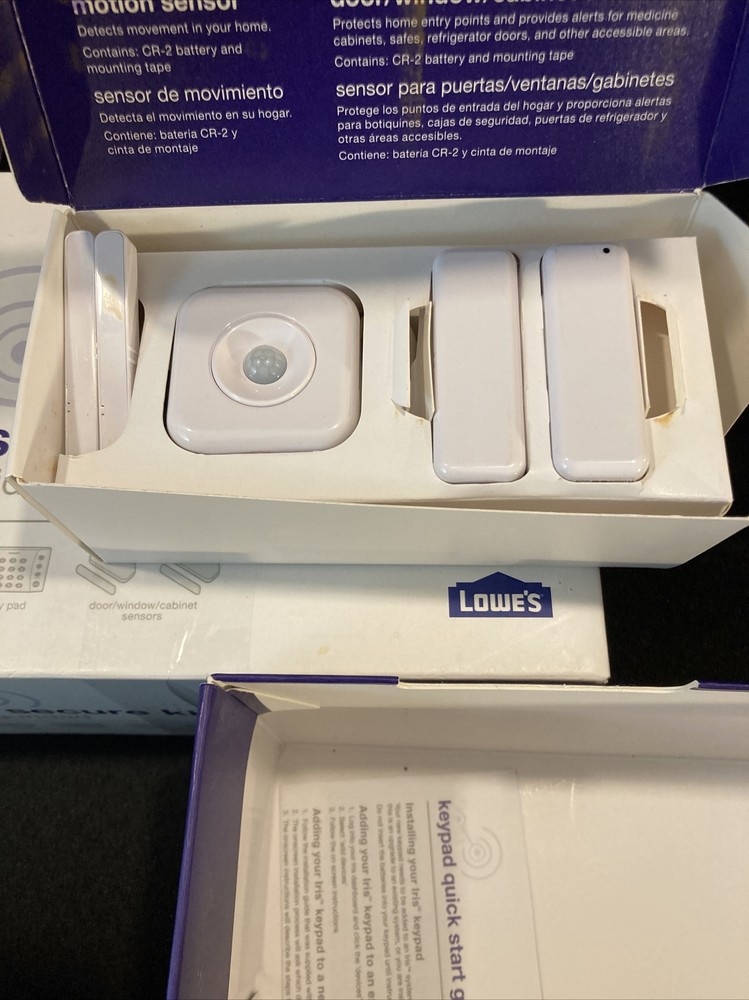 IRIS Safe and Secure Kit 651 Keypad Sensors Kit