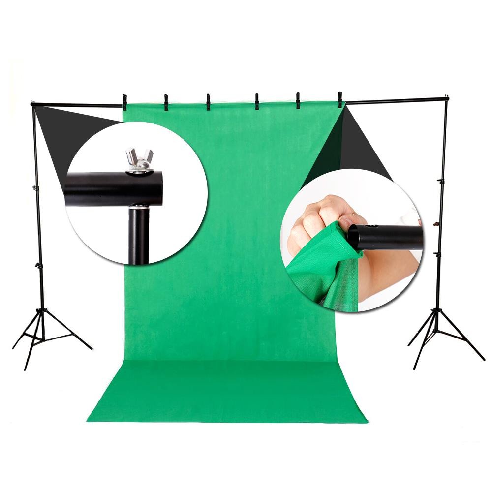 Kshioe Studio Camera Photography Lighting Umbrella Softbox Backdrop Stand Kits