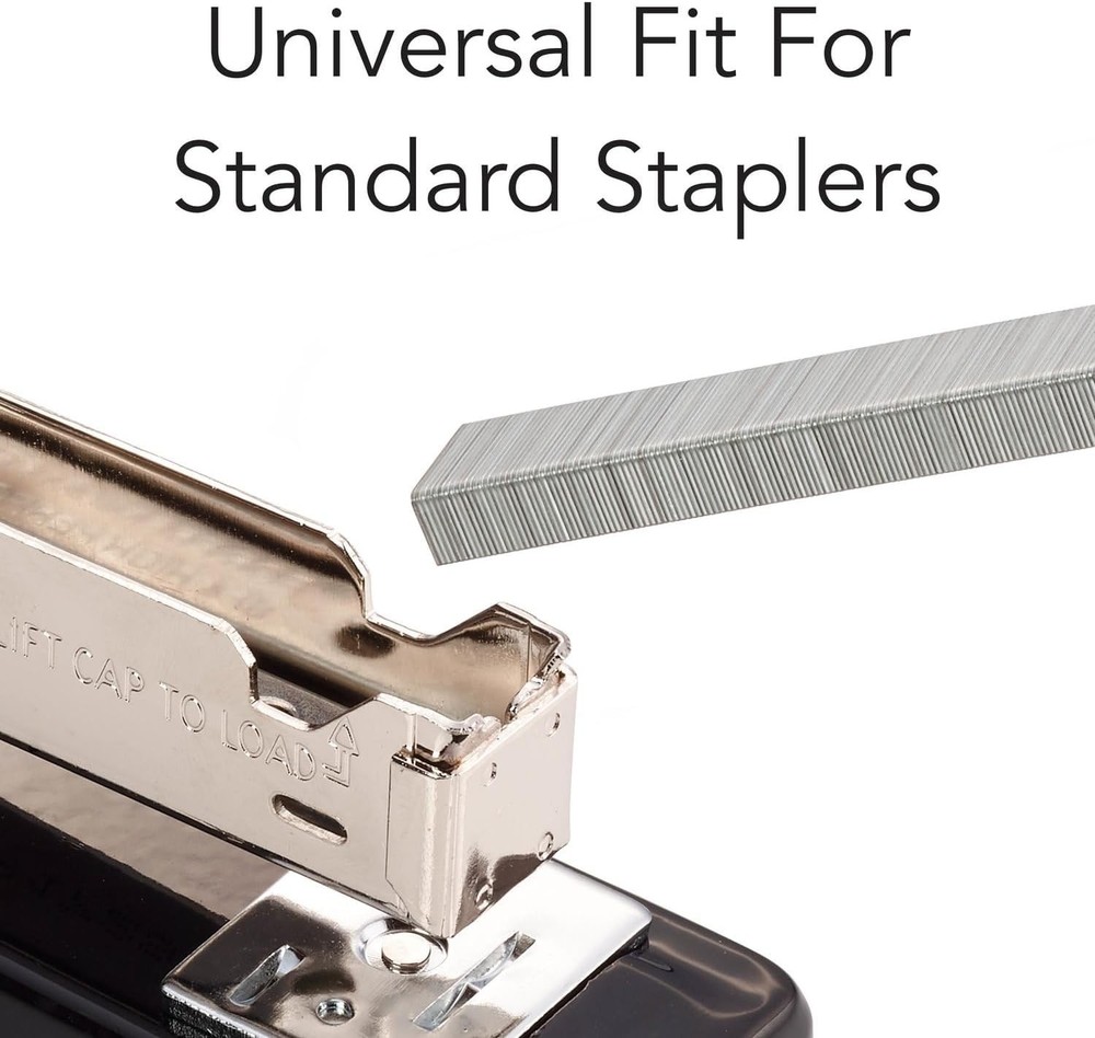 High-Performance Standard Staples – 5,000 Count, Secures 25 Sheets Efficiently