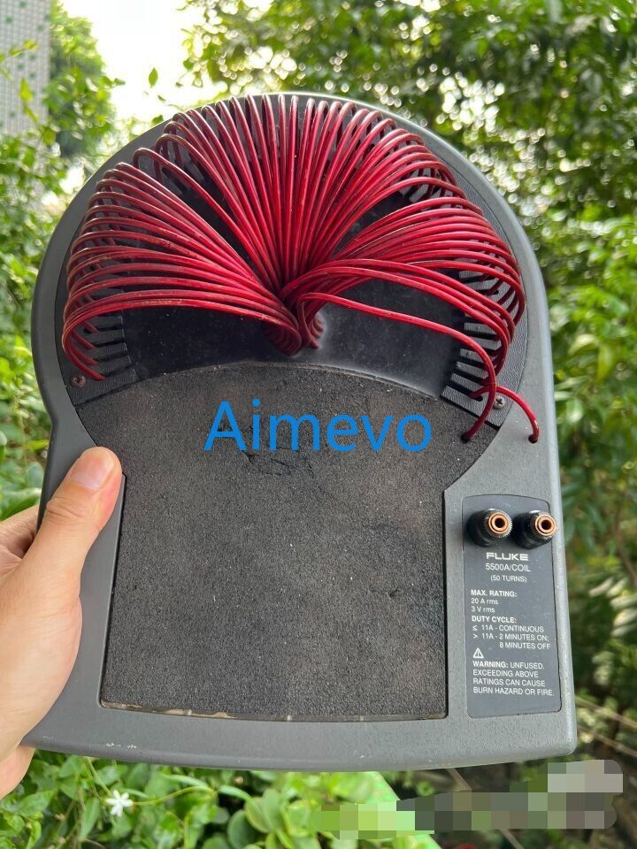 FLUKE 5500A/COIL 50 TURNS MAX.RATING 20A 3V 5500A Coil-50 turns current COIL