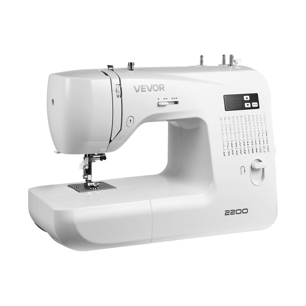 HOT/ Computerized Sewing Machine,60 Stitch Applications,with LED Screen,Foot Pe