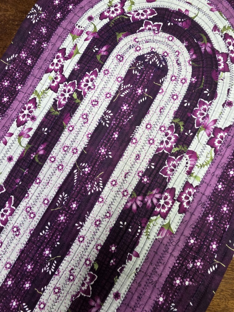Jellyroll Table Runner