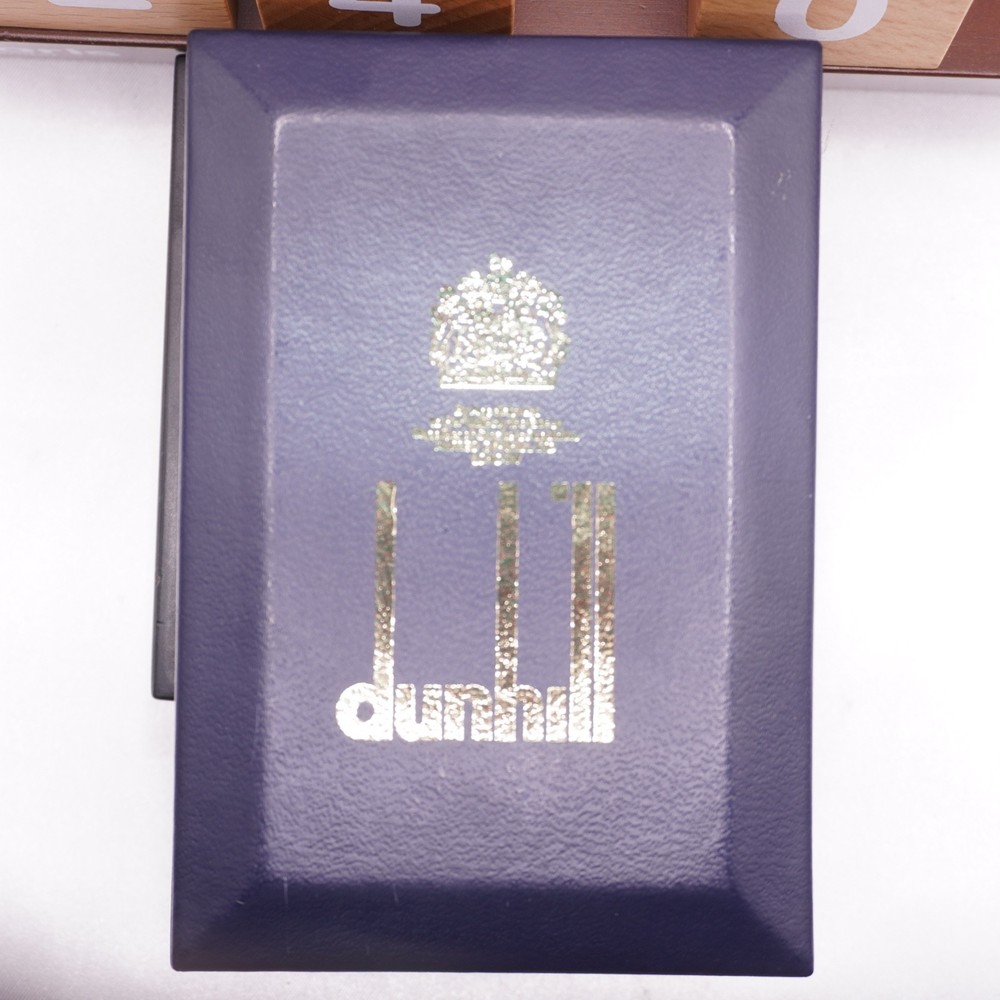 Brand New Sealed_Dunhill Lighter Silver Bark Pattern
