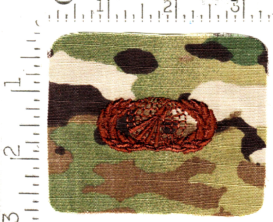 USAF patch (circa 2005-2010) cloth desert  Acquisitions Qualification Badge