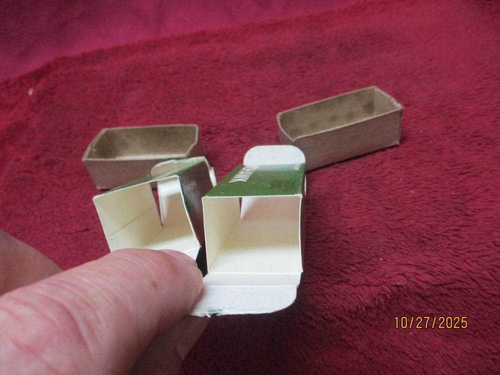 2 Vintage Reminton/Mohawk 22 Long Rifle Boxes., Ammo Boxes, (Empty)