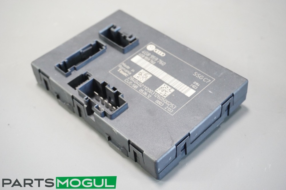 2012-2018 AUDI A6 QUATTRO - Front SEAT / Backrest Adjustment Control Module