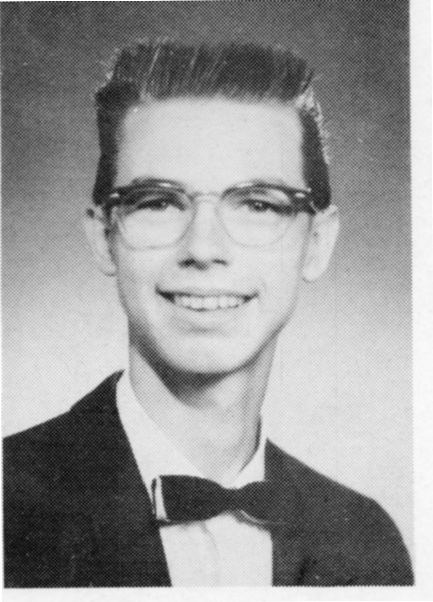 CHET HELMS  High School Yearbook SENIOR Year FATHER of  "Summer of Love"