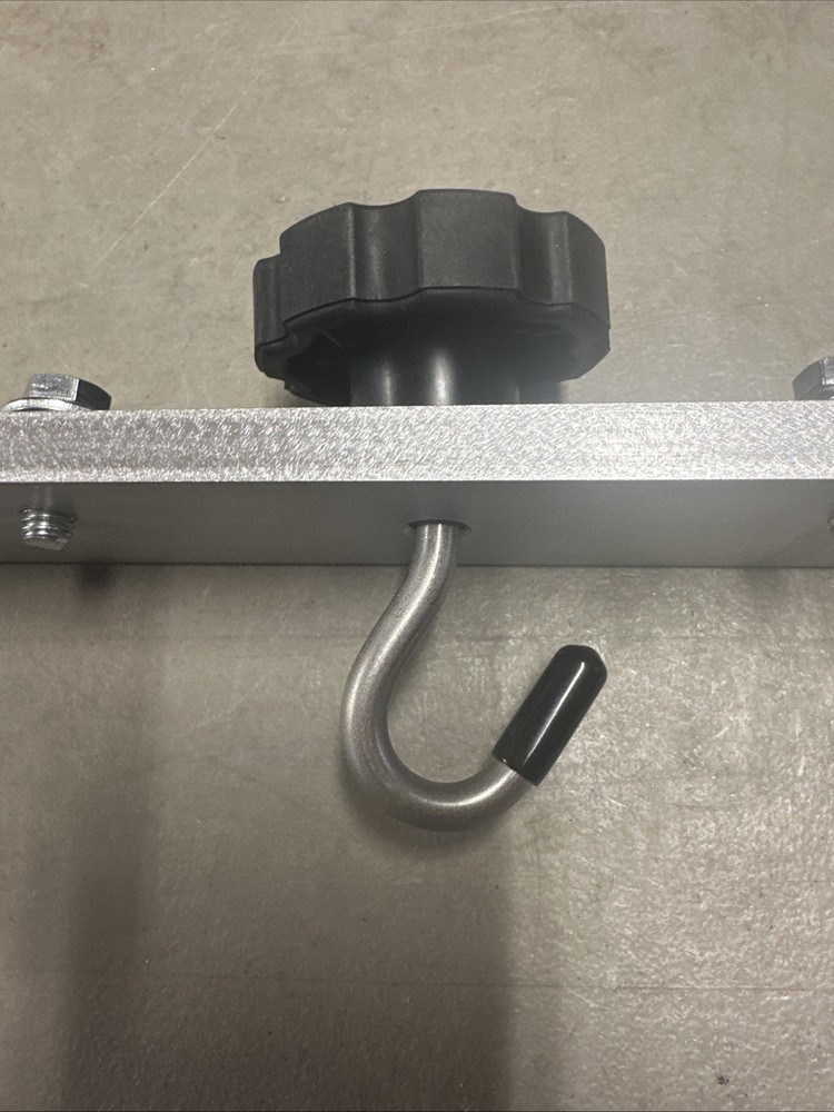 Universal Cleat Mount with J Hook And Knob