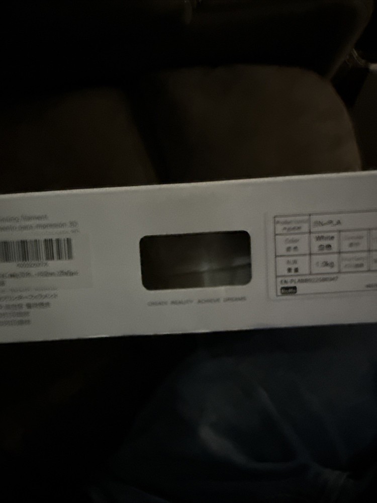 Ender White 3D Printer Filament 1.75mm