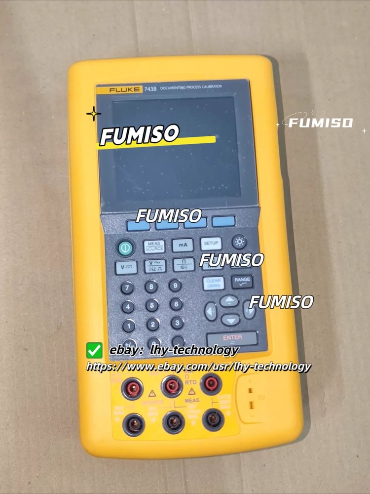 Fluke 743B Documenting Process Calibrator used&lh