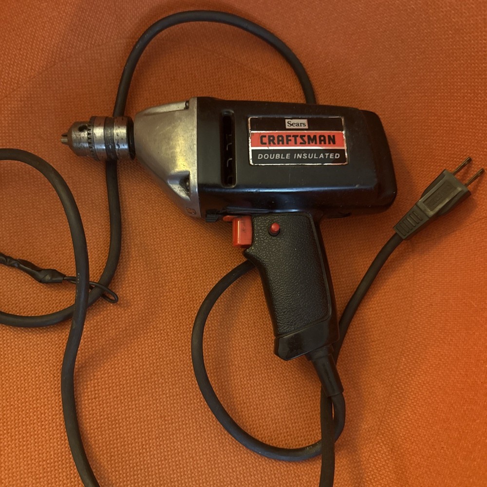 Sears Craftsman 3/8" Drill Variable Speed Reversible Tested 315.10510