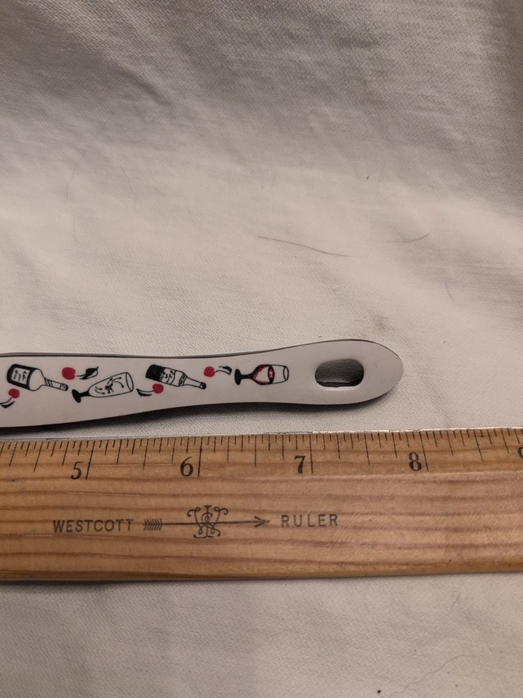 MCM Barware fork pick And Knife Cocktail Print handle