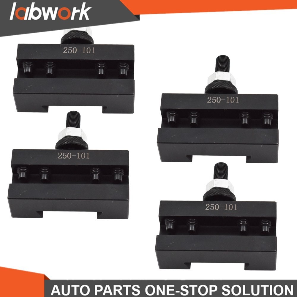 Labwork 4Pcs AXA #1 250-101 Quick Change Tool Post Turning & Facing Holder Lathe