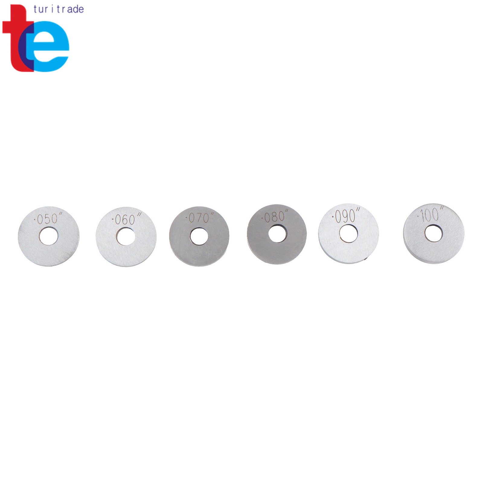 36pc Hardened Steel Round Gage Block Set for Precision Machining