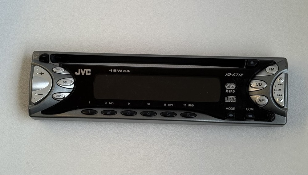 JVC KD-S71R Car Stereo CD Player/MP3 Front Panel Only