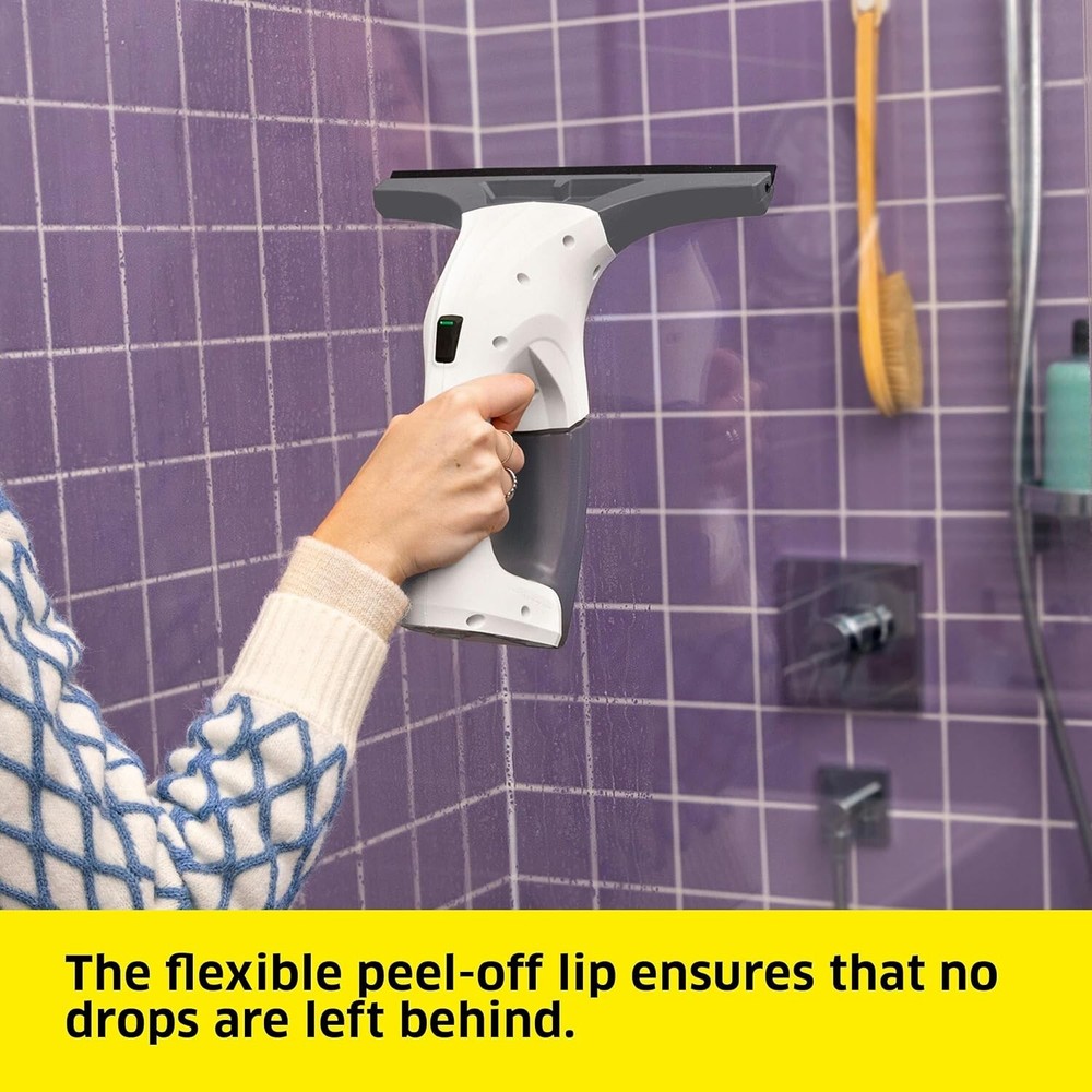 Effortless Multi-Surface Cleaning with Plus 2-in-1 Window Vacuum Squeegee 10"