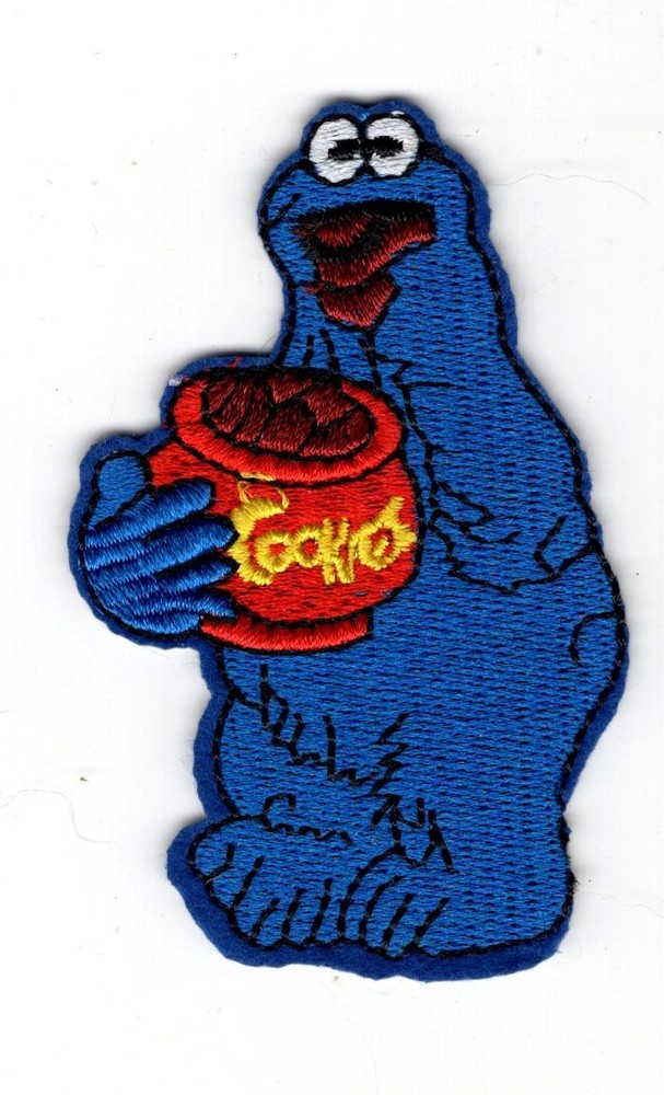 Sesame Street Cookie Monster 3 inch patch