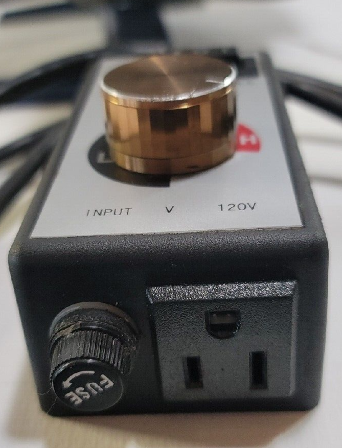 Ventech 190 CFM 6″ inch Inline Exhaust Blower Fan and Variable Speed Controller