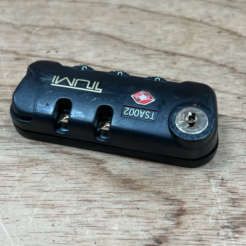 TUMI Combination Lock Replacement From Tegra Lite