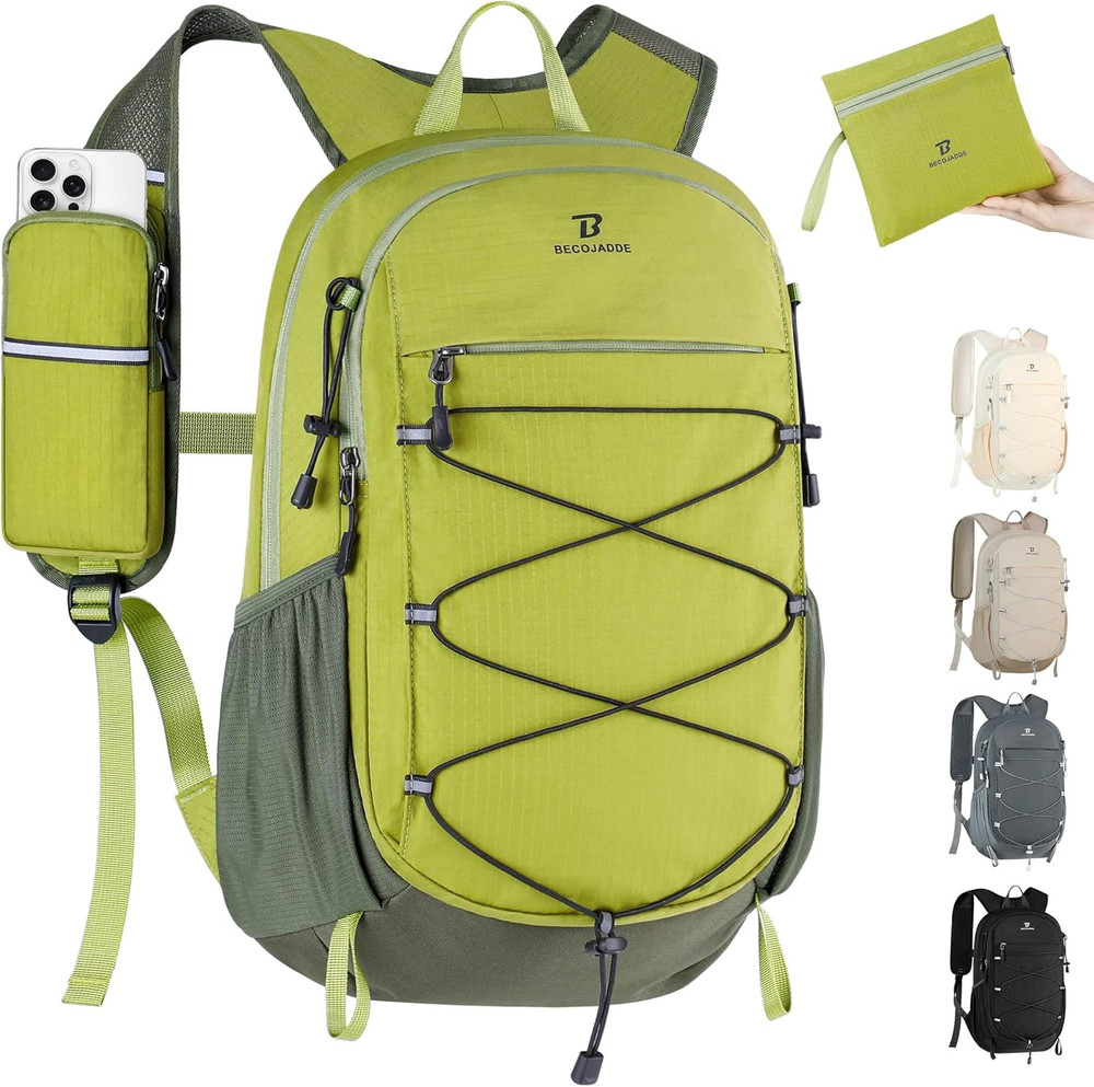 Hiking Backpack 15L Small Backpack Packable Day Pack Water Resistant Lightweight
