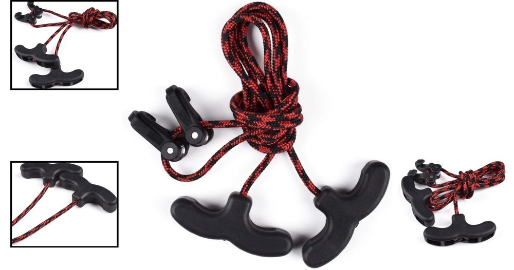 Crossbow Cocking Device - Classic Red & Black Tool for Easy Accuracy Cocking