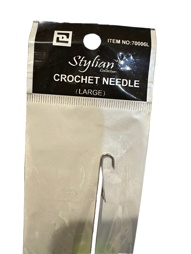 Crochet Needle Latch Hook (Purple & Green) for Micro Braids & Dread Maintenance.