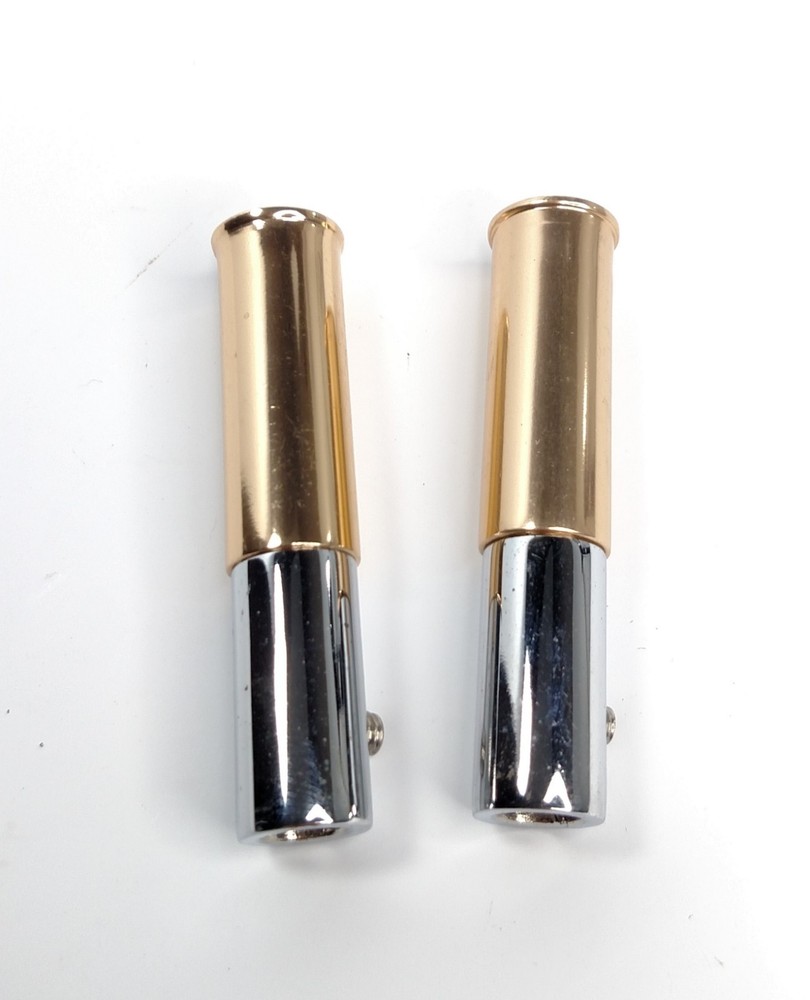 Pair Metal Toggle Switch Extension Peterbilt 2-1/8", 44 Mag Bullet Shell