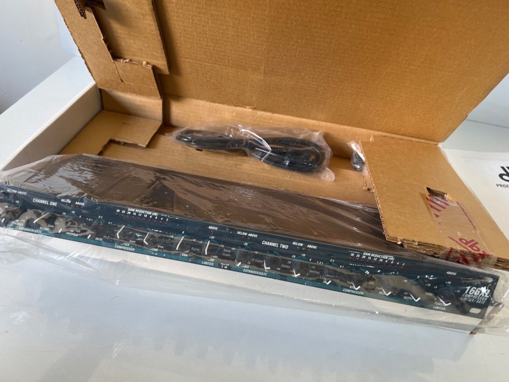DBX 166 XL Compressor Gate Limiter dbx , new