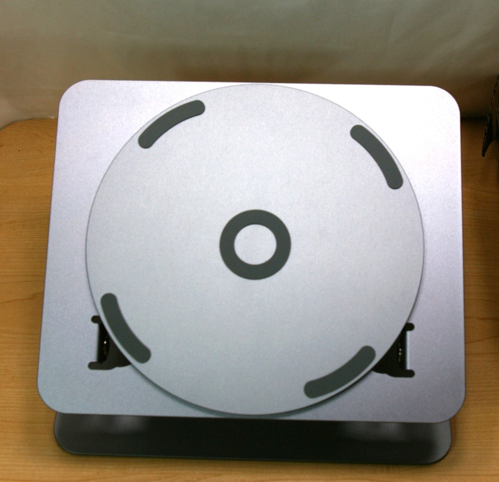 ivoler Adjustable Laptop Stand with 360° Rotating Base, New Open Box