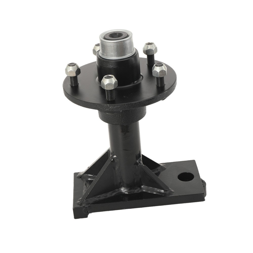 5x 5.5 Lug Shipping Container Wheels Bolt-on Spindle Kit US