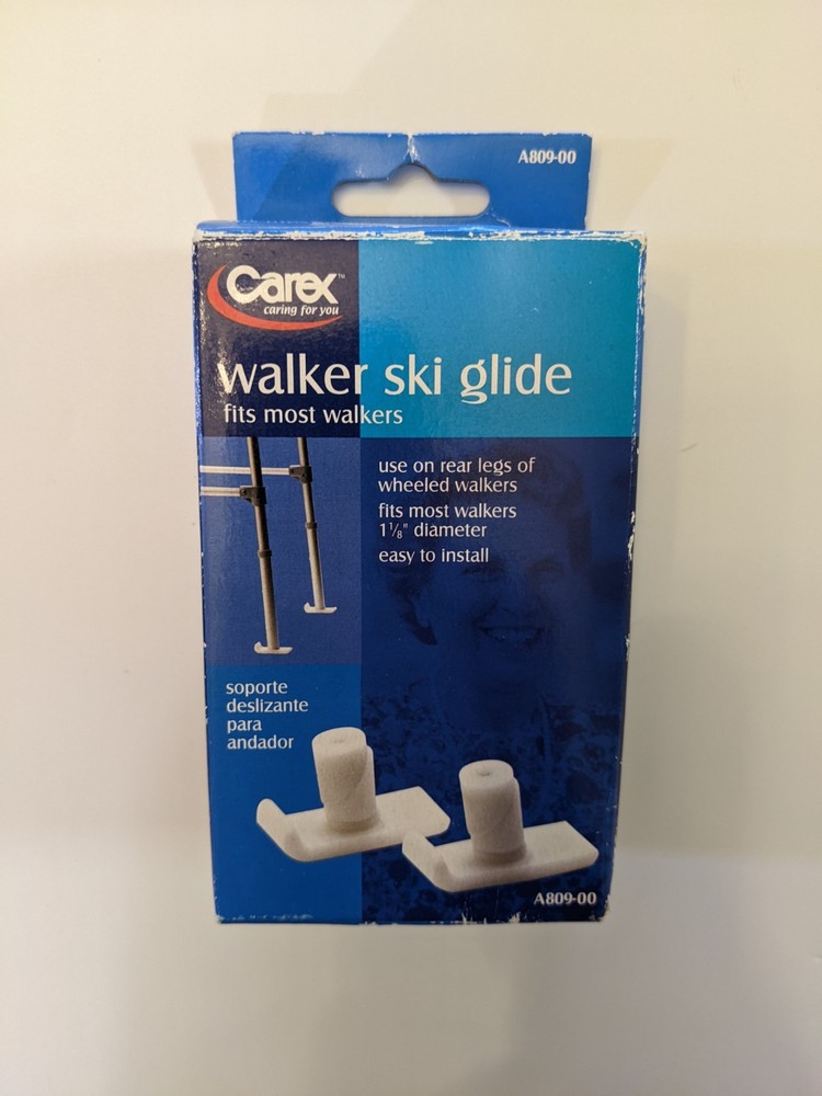 Carex walker ski glide A809-00