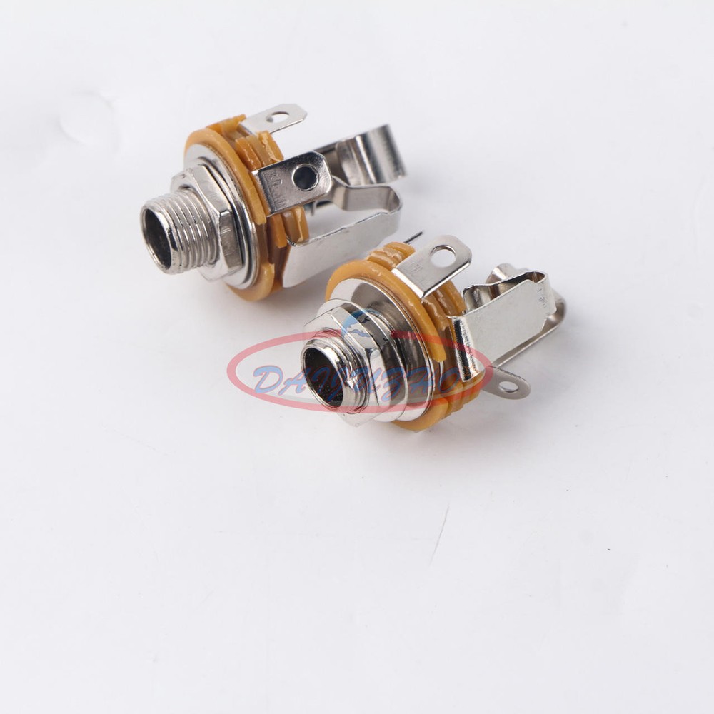 2PCS stereo Output TRS PANEL Jacks, Jack 6.35mm 1/4" New