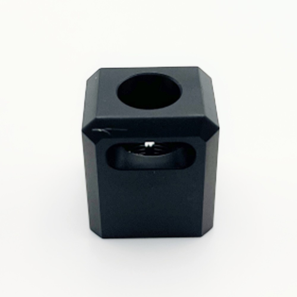 2 Pack 1/2x28 TPI 9mm Muzzle Brake Compensator For Glock 17, 19, 26 Hellcat