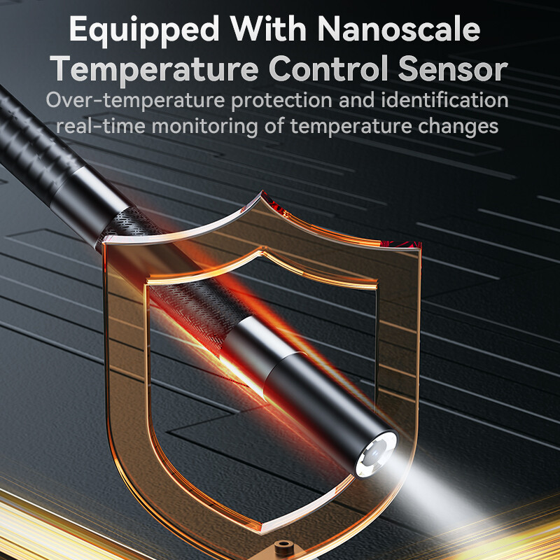 Two-Way Articulating Borescope Camera with Light Endoscope Inspection Camera USA