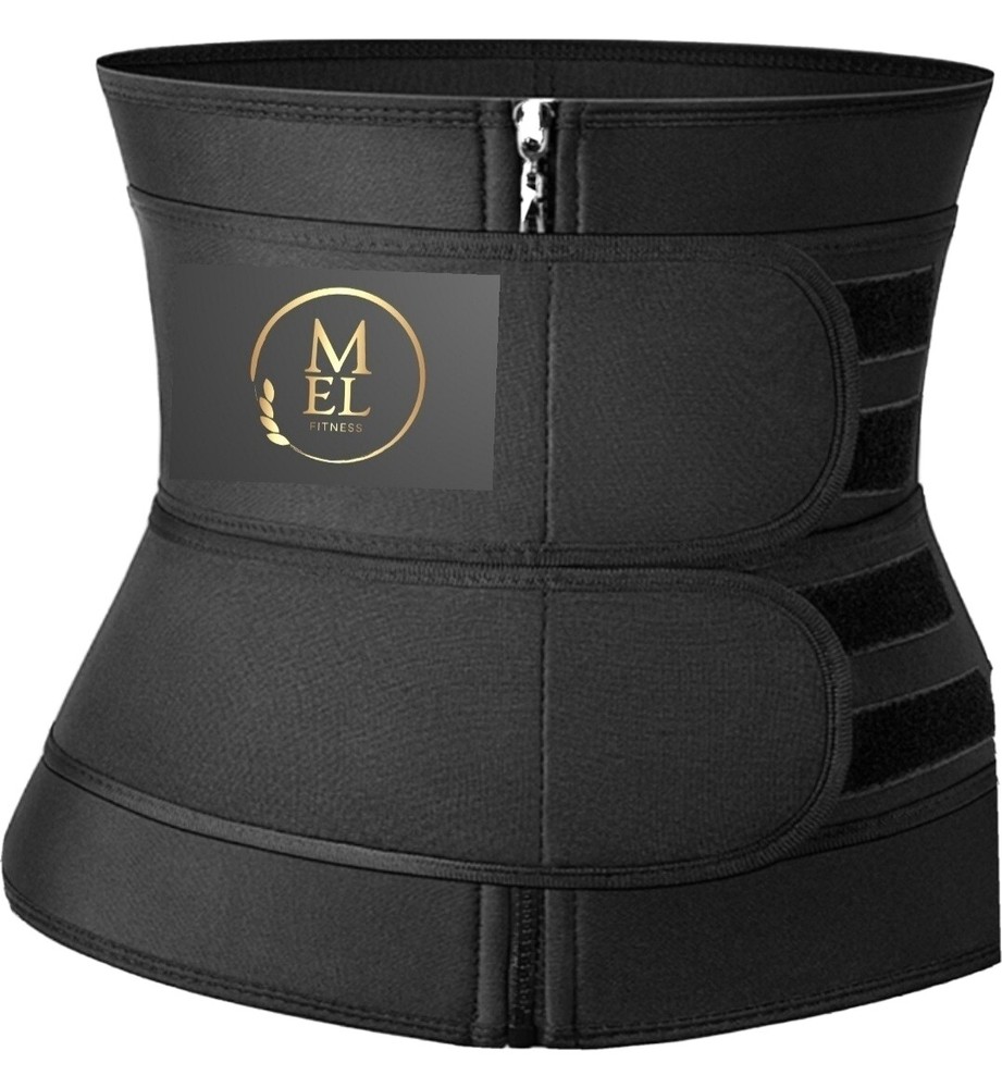 Double belt waist trainer