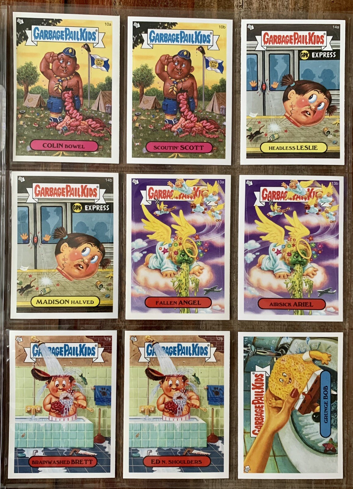 2005 TOPPS GARBAGE PAIL KIDS ANS4 ALL NEW SERIES 4 BASE 80 CARD SET WITH BINDER!