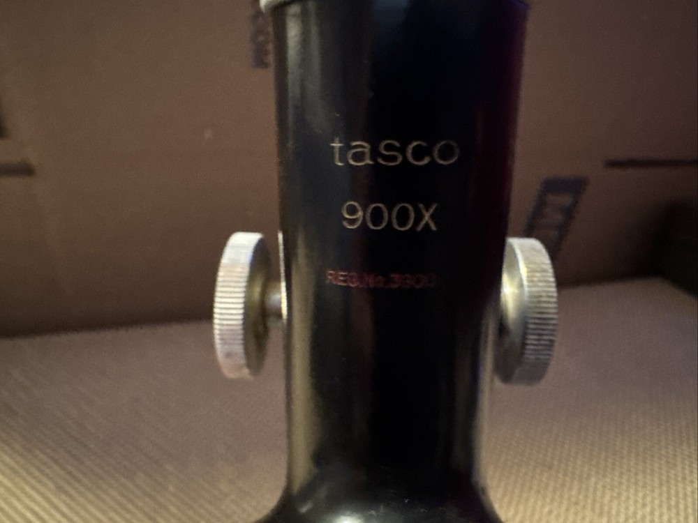 Vintage Taco Microscope 900x