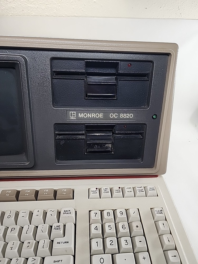 Litton Monroe OC 8820 Computer Functioning