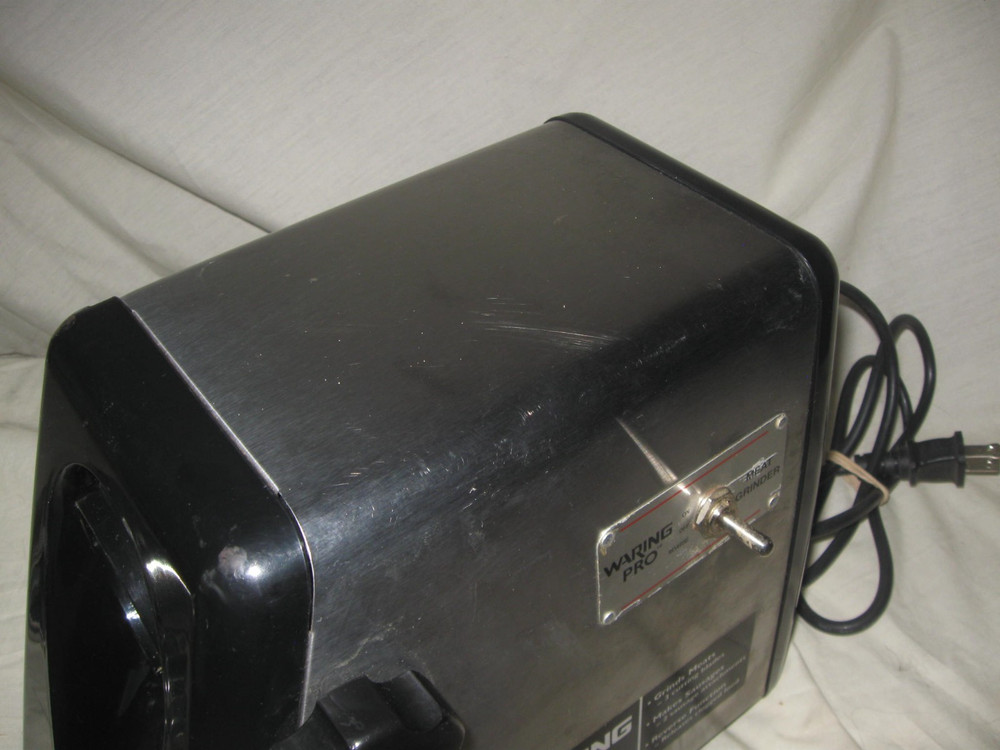 Waring Pro Meat Grinder MG100 Grinder Base ONLY - Working See Video