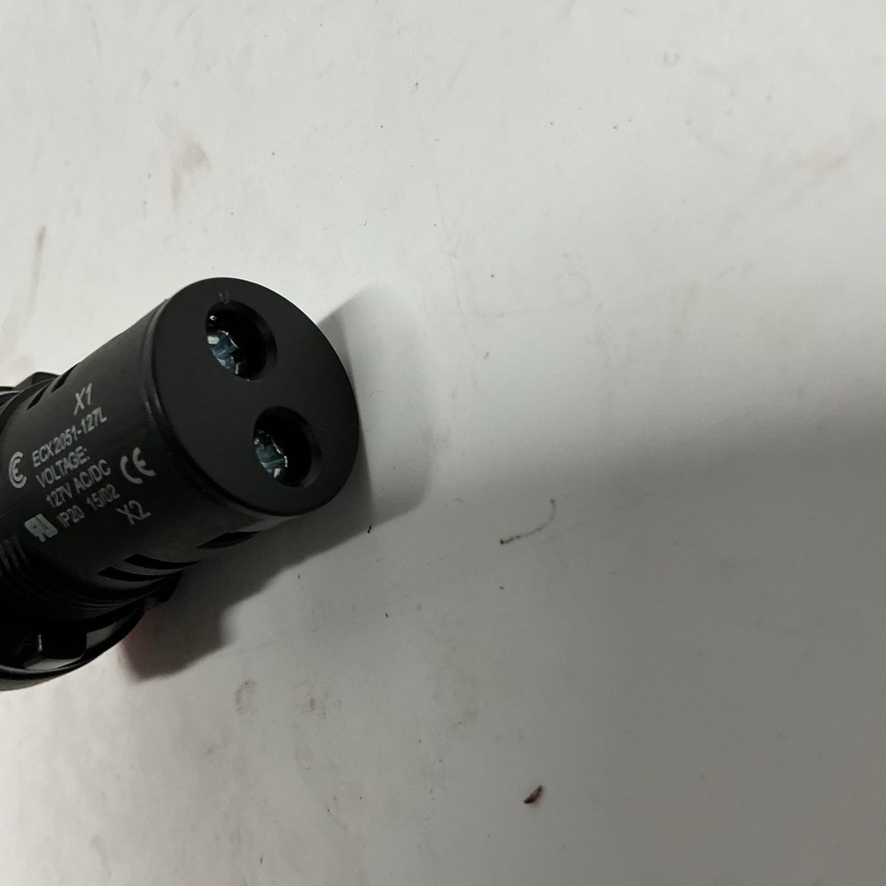 ECX2051-127L Red Panel Mount Indicator Light V-680