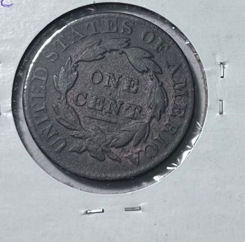 1831 coronet head large cent