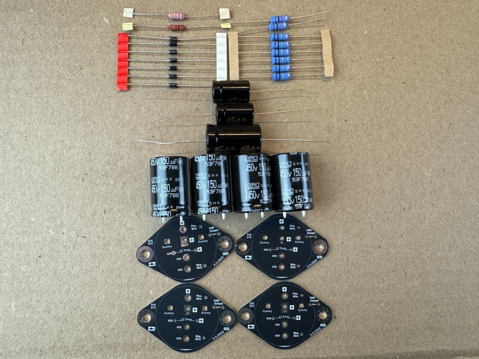 Heathkit HP-23 Complete Recap Kit Rebuild Can Caps HP-23A HP-23B HP-23C PS-23
