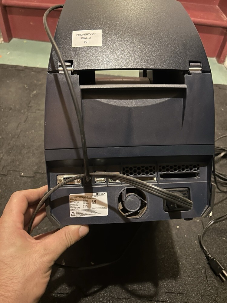 Brady Thermal Label Printer BP-IP300 Working