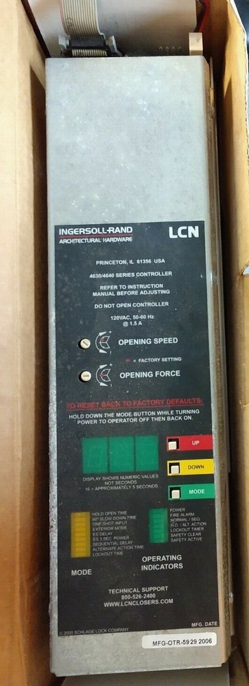 LCN AUTO EQUALIZER CONTROL BOX - NEVER USED, DATE MAY BE DIFFERENT THAN SHOWN