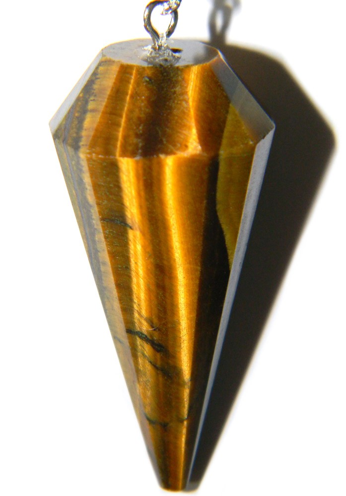 Tiger Eye Chakra Pendulum
