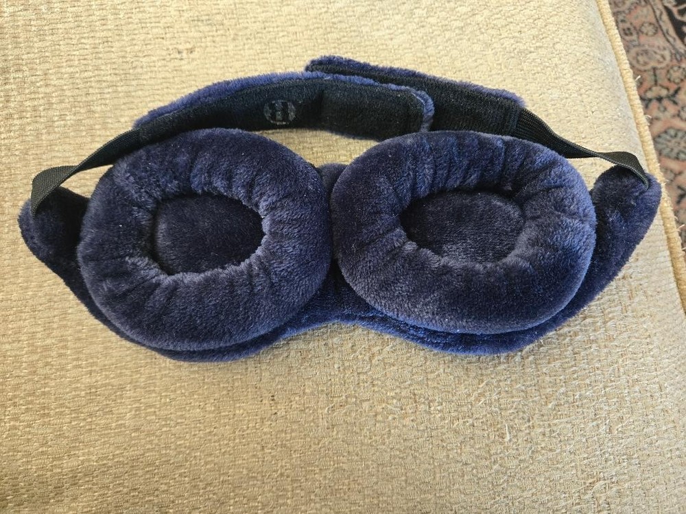 blue side sleep eye mask