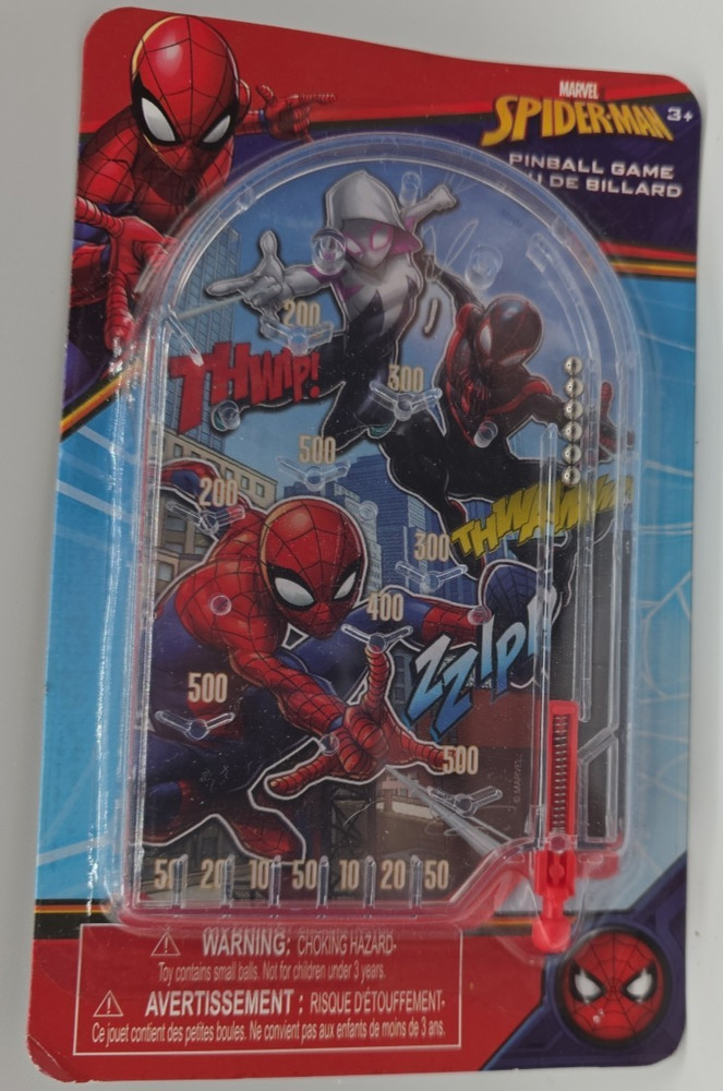 Marvel Spiderman Handheld Pinball Game - Unopened