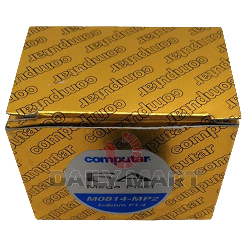 Used & Tested COMPUTAR M0814-MP2 Industrial Lens
